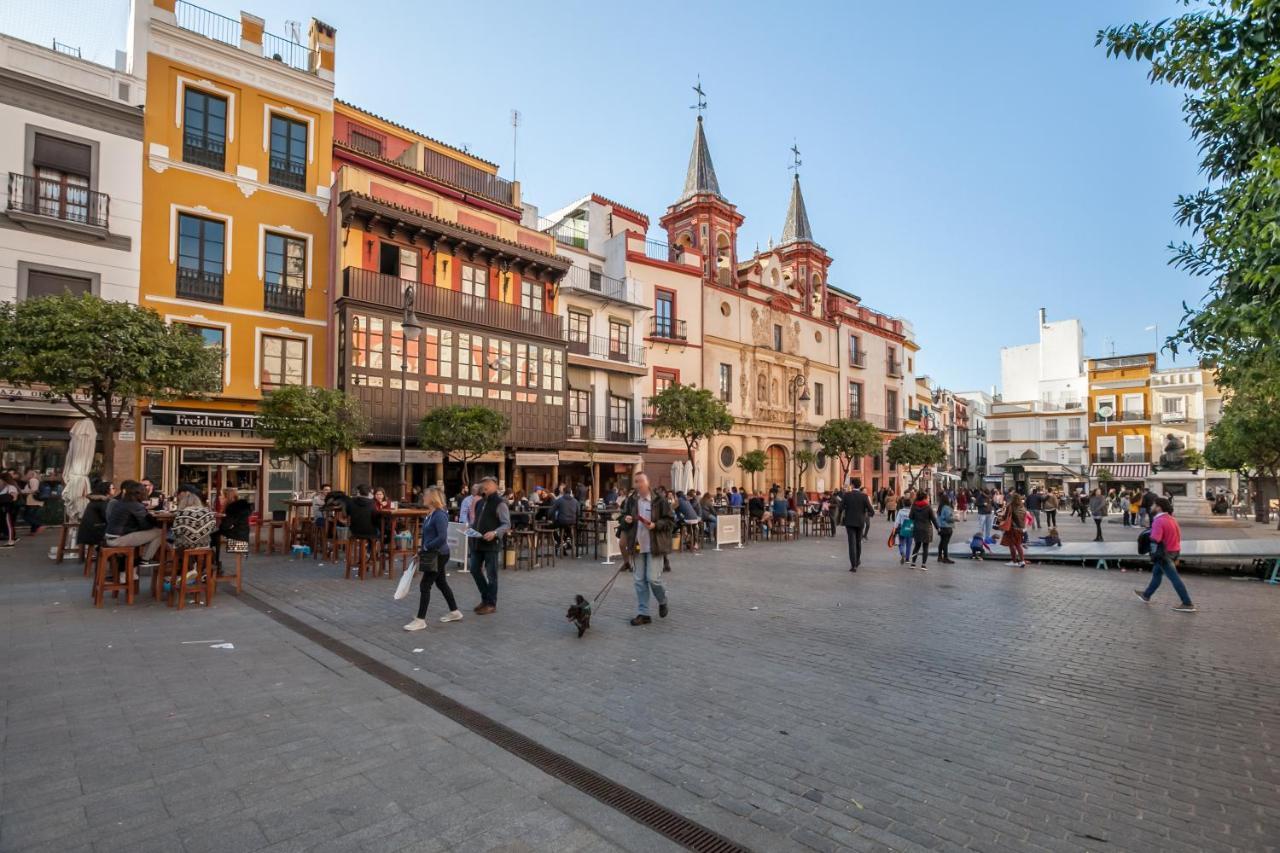 Acogedor Apartamento Junto A La Plaza Del Salvador Sevilla Exteriör bild